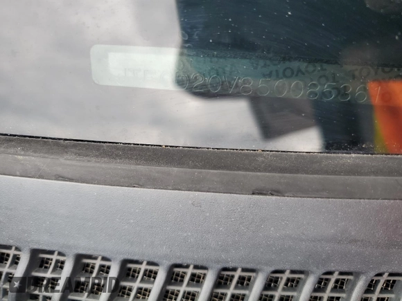 2005 Toyota RAV4 with VIN JTEGD20V850085361, listed as a Copart auction lot 53002885 with 295,759 mi miles and Salvage Title. Bid and sale history available at DreamBid. Image 13.