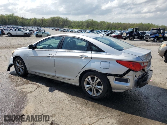2011 Hyundai Sonata SE with VIN 5NPEC4AC1BH124653, listed as a Copart auction lot 51954955 with 168,283 mi miles and Salvage Title. Bid and sale history available at carsss.com. Image 2.