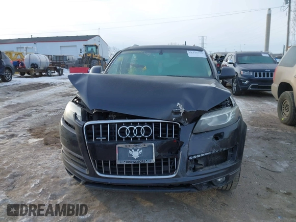 2013 Audi Q7 Premium Plus z VIN WA1LGAFE4DD011769, wystawiony jako IAAI lot #41340571 z przebiegiem 140 122 mil mil oraz . Historia ofert i sprzedaży dostępna na DreamBid. Obrazek 12.