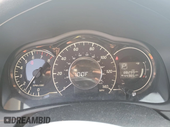 2017 Nissan Note SV with VIN 3N1CE2CP3HL358410, listed as a Copart auction lot 60050135 with 88,299 mi miles and Salvage title. Bid and sale history available at DreamBid. Image 9.
