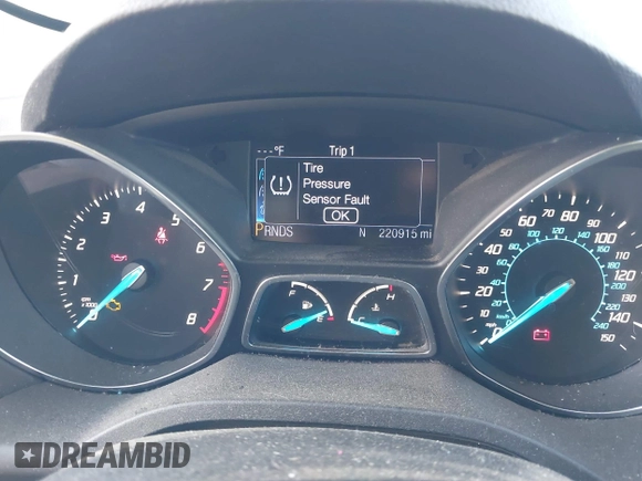 2013 Ford Escape SE with VIN 1FMCU0G94DUB53061, listed as a IAAI auction lot 41781462 with 220,915 mi miles. Bid and sale history available at carsss.com. Image 7.