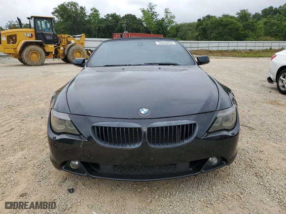 2004 BMW 6 Series 645Ci with VIN WBAEK73424B322248, listed as a Copart auction lot 53040994 with 134,604 mi miles and Salvage Title. Bid and sale history available at carsss.com. Image 5.