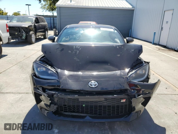 2023 Toyota GR86 with VIN JF1ZNBC18P8760333, listed as a Copart auction lot 70327884 with 0 mi miles and Salvage Title. Bid and sale history available at carsss.com. Image 5.