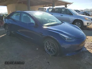 2021 Tesla Model 3 Standard Range Plus with VIN 5YJ3E1EA2MF088966, listed as a Copart auction lot 47001535 with 100,963 mi miles and Non Repairable. Bid and sale history available at DreamBid. Image 4.