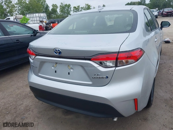 2024 Toyota Corolla Hybrid LE with VIN JTDBCMFE2R3044233, listed as a IAAI auction lot 40063454 with 6,855 mi miles. Bid and sale history available at carsss.com. Image 17.