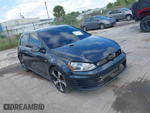 2017 Volkswagen GTI S z VIN 3VW4T7AU8HM065610, wystawiony jako IAAI lot #41654468 z przebiegiem 116 860 mil mil oraz . Historia ofert i sprzedaży dostępna na DreamBid. Obrazek 1.
