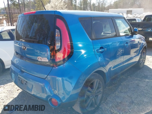 2015 Kia Soul + with VIN KNDJP3A55F7219466, listed as a IAAI auction lot 41693468 with 69,019 mi miles. Bid and sale history available at carsss.com. Image 4.