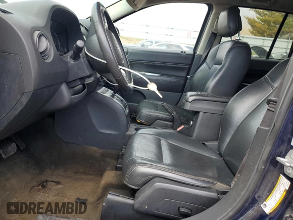 2016 Jeep Compass Latitude with VIN 1C4NJDEB9GD738788, listed as a Copart auction lot 53963875 with 124,781 mi miles and Clean Title. Bid and sale history available at DreamBid. Image 7.