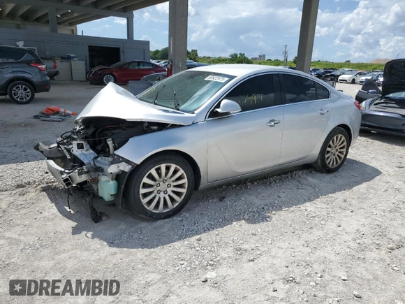 2013 Buick Regal Turbo Premium 1 with VIN 2G4GS5EV8D9184167, listed as a Copart auction lot 60922975 with 174,914 mi miles and Non repairable. Bid and sale history available at DreamBid. Image 1.