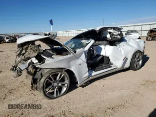 2021 Chevrolet Camaro 1LT with VIN 1G1FB1RS2M0128236, listed as a Copart auction lot 86725264 with 0 mi miles and Salvage Title. Bid and sale history available at carsss.com. Image 1.