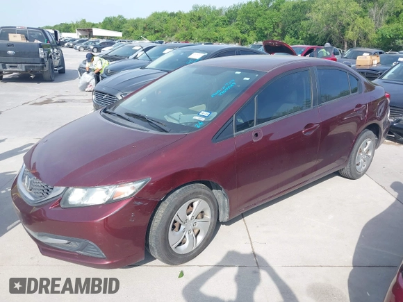 2014 Honda Civic LX with VIN 19XFB2F54EE050014, listed as a IAAI auction lot 42025589 with 245,299 mi miles and . Bid and sale history available at DreamBid. Image 21.