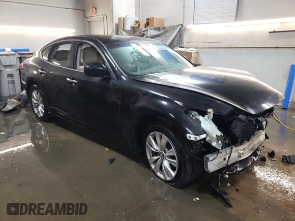 2011 Infiniti M37 with VIN JN1BY1AR0BM374966, listed as a Copart auction lot 78876414 with 227,377 mi miles and Salvage Title. Bid and sale history available at carsss.com. Image 4.