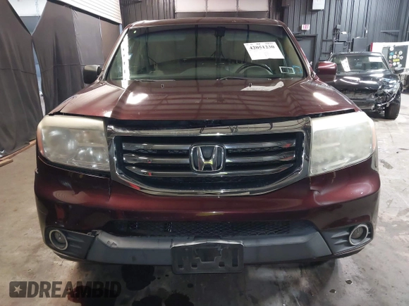 2012 Honda Pilot EX-L with VIN 5FNYF4H55CB018315, listed as a IAAI auction lot 42051230 with 121,702 mi miles and . Bid and sale history available at DreamBid. Image 6.