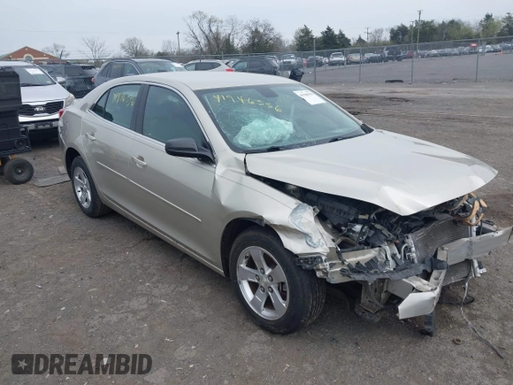 2015 Chevrolet Malibu LS with VIN 1G11A5SL6FF321853, listed as a IAAI auction lot 41946556 with 165,769 mi miles and . Bid and sale history available at DreamBid. Image 1.