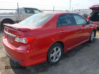 2013 Toyota Corolla L with VIN 5YFBU4EE4DP207480, listed as a IAAI auction lot 42060919 with 129,193 mi miles. Bid and sale history available at carsss.com. Image 4.