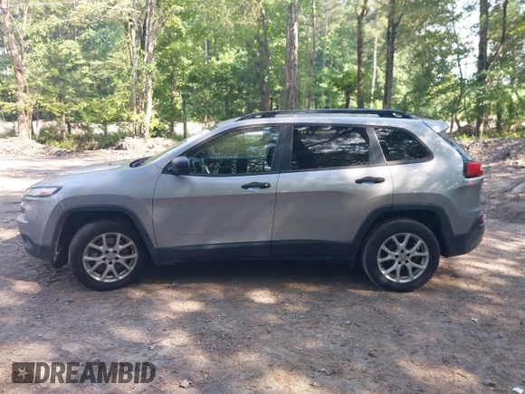 2017 Jeep Cherokee Sport with VIN 1C4PJLAB5HW596468, listed as a IAAI auction lot 42640784 with 115,553 mi miles and . Bid and sale history available at DreamBid. Image 14.