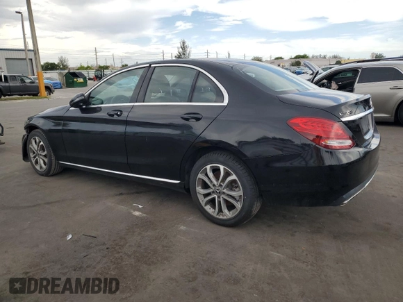 2017 Mercedes-Benz C 300 with VIN 55SWF4JB1HU233784, listed as a Copart auction lot 62966235 with 110,834 mi miles and Clean title. Bid and sale history available at DreamBid. Image 2.