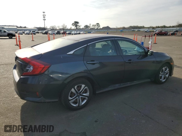 2017 Honda Civic Sedan LX with VIN 2HGFC2F5XHH556826, listed as a Copart auction lot 86706084 with 90,450 mi miles and Salvage Title. Bid and sale history available at carsss.com. Image 3.