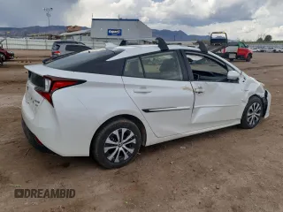 2022 Toyota Prius LE z VIN JTDL9MFU2N3035018, wystawiony jako Copart lot #54569875 z przebiegiem 48 881 mil mil oraz Szkoda całkowita • Salvage title. Historia ofert i sprzedaży dostępna na DreamBid. Obrazek 3.