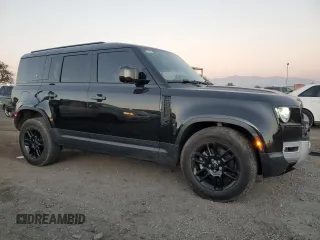 2023 Land Rover Defender with VIN SALEK7EX2P2143408, listed as a Copart auction lot 86923074 with 44,686 mi miles and Salvage title. Bid and sale history available at DreamBid. Image 4.