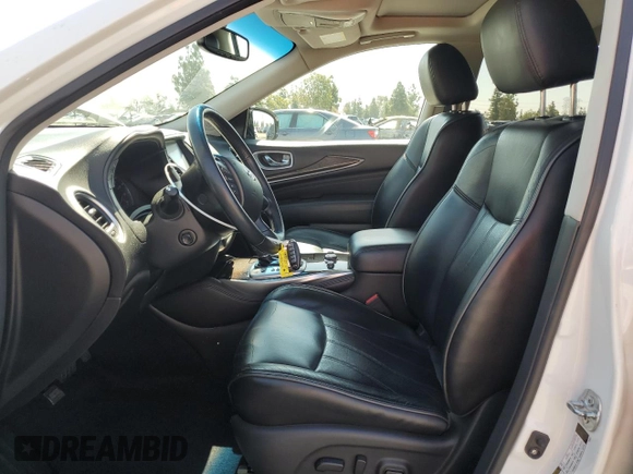 2015 Infiniti QX60 with VIN 5N1AL0MM7FC537881, listed as a Copart auction lot 50093845 with 100,988 mi miles and Salvage Title. Bid and sale history available at DreamBid. Image 7.
