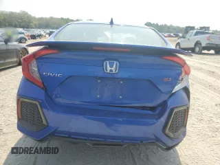 2019 Honda Civic Si with VIN 2HGFC1E52KH702946, listed as a Copart auction lot 53939675 with 64,623 mi miles and Salvage Title. Bid and sale history available at DreamBid. Image 6.