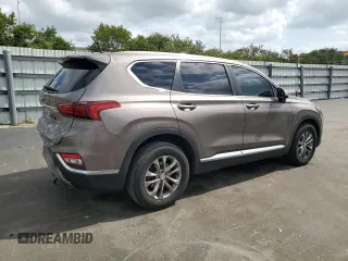 2019 Hyundai Santa Fe SE with VIN 5NMS23AD4KH076815, listed as a Copart auction lot 53528965 with 104,262 mi miles and Non Repairable. Bid and sale history available at carsss.com. Image 3.