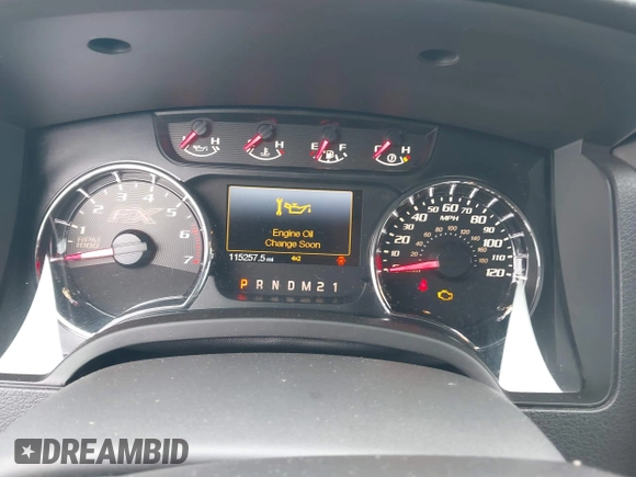 2013 Ford F-150 XL with VIN 1FTFX1ET5DFB50803, listed as a IAAI auction lot 42459716 with 115,257 mi miles and . Bid and sale history available at DreamBid. Image 7.