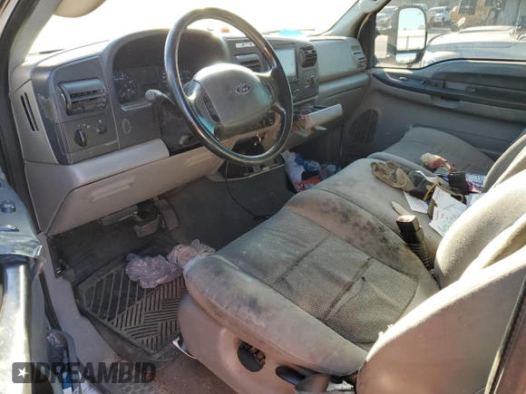 2006 Ford F-250 XL с VIN 1FTSX21P46EC26145, выставлен на аукционе Copart как лот 47270575 с пробегом Не указан миль и Чистый • Clean title. История ставок и продаж доступна на DreamBid. Изображение 8.