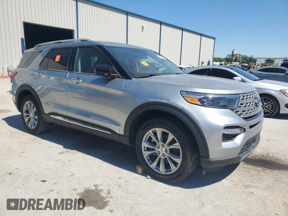 2024 Ford Explorer Limited with VIN 1FMSK8FH5RGA23854, listed as a Copart auction lot 49354165 with Not Provided miles and Salvage Title. Bid and sale history available at carsss.com. Image 4.