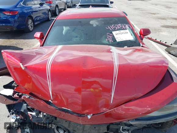 2017 Chevrolet Camaro 2LT with VIN 1G1FD1RSXH0172453, listed as a IAAI auction lot 41525129 with 44,262 mi miles. Bid and sale history available at carsss.com. Image 10.