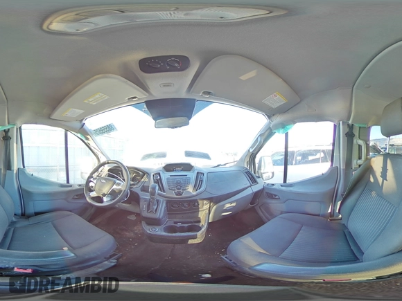 2018 Ford Transit Passenger XL with VIN 1FBZX2YG8JKA75250, listed as a Copart auction lot 88559525 with 56,075 mi miles and Salvage title. Bid and sale history available at DreamBid. Image 14.
