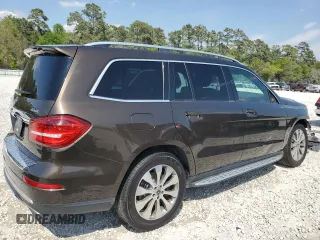 2017 Mercedes-Benz GLS 450 with VIN 4JGDF6EE8HA962409, listed as a Copart auction lot 46400484 with 182,394 mi miles and . Bid and sale history available at DreamBid. Image 3.