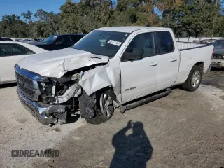 2022 Ram 1500 Big Horn z VIN 1C6RREBT0NN227904, wystawiony jako Copart lot #51080415 z przebiegiem 36 551 mil mil oraz Szkoda całkowita • Salvage title. Historia ofert i sprzedaży dostępna na DreamBid. Obrazek 1.