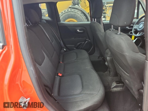 2021 Jeep Renegade Latitude with VIN ZACNJCBB2MPM82566, listed as a Copart auction lot 61847525 with 28,741 mi miles and Salvage title. Bid and sale history available at DreamBid. Image 10.
