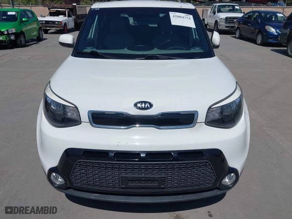 2016 Kia Soul + with VIN KNDJP3A59G7292180, listed as a IAAI auction lot 42004754 with 98,066 mi miles. Bid and sale history available at carsss.com. Image 12.