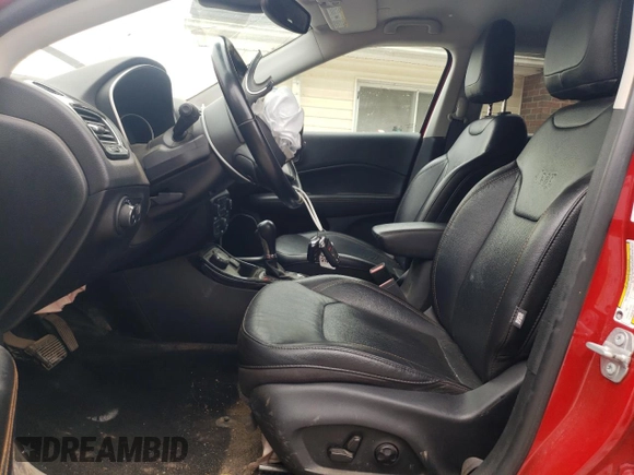 2021 Jeep Compass Limited with VIN 3C4NJDCB0MT572749, listed as a Copart auction lot 59844945 with 105,049 mi miles and Salvage title. Bid and sale history available at DreamBid. Image 7.