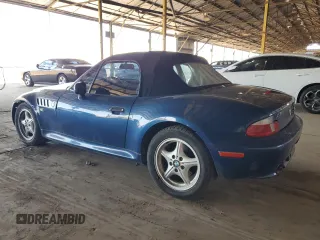 2000 BMW Z3 2.5 with VIN 4USCH9347YLF88222, listed as a Copart auction lot 59898395 with 125,123 mi miles and Clean title. Bid and sale history available at DreamBid. Image 2.