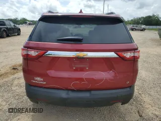 2020 Chevrolet Traverse LT with VIN 1GNERHKW0LJ244037, listed as a Copart auction lot 54182415 with 134,328 mi miles and Salvage title. Bid and sale history available at DreamBid. Image 6.