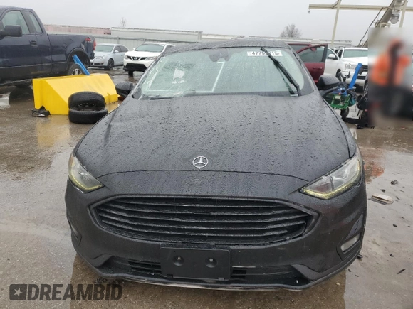 2020 Ford Fusion SE with VIN 3FA6P0HD9LR232748, listed as a Copart auction lot 47752315 with 86,128 mi miles and Salvage Title. Bid and sale history available at carsss.com. Image 5.