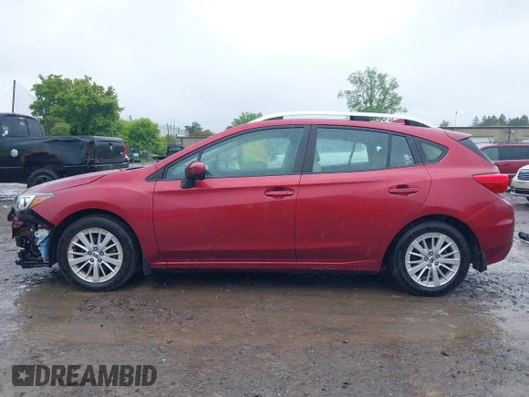 2018 Subaru Impreza Premium z VIN 4S3GTAB63J3720910, wystawiony jako IAAI lot #42331367 z przebiegiem 59 216 mil mil oraz . Historia ofert i sprzedaży dostępna na DreamBid. Obrazek 14.