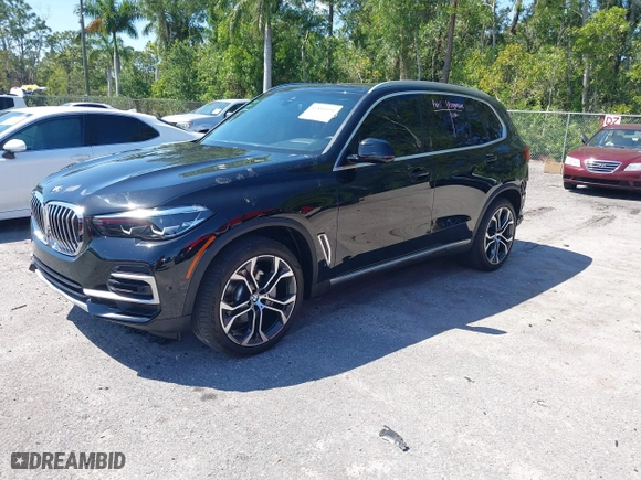 2023 BMW X5 sDrive40i with VIN 5UXCR4C07P9P72263, listed as a IAAI auction lot 41884954 with 34,233 mi miles. Bid and sale history available at carsss.com. Image 17.