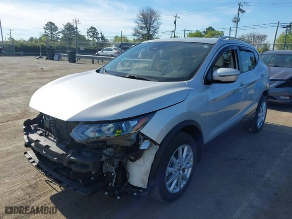 2021 Nissan Rogue Sport SV with VIN JN1BJ1BV2MW318504, listed as a IAAI auction lot 41784026 with 36,269 mi miles. Bid and sale history available at carsss.com. Image 2.