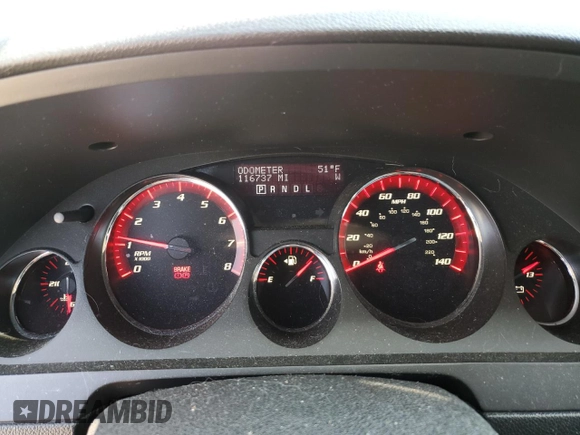 2010 GMC Acadia SLT1 z VIN 1GKLRMED4AJ113245, wystawiony jako Copart lot #51918175 z przebiegiem 116 737 mil mil oraz Czysty tytuł • Clean title. Historia ofert i sprzedaży dostępna na DreamBid. Obrazek 9.