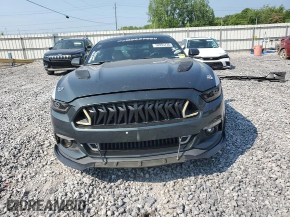 2015 Ford Mustang EcoBoost with VIN 1FA6P8TH4F5341232, listed as a Copart auction lot 58995735 with 202,383 mi miles and Salvage title. Bid and sale history available at DreamBid. Image 5.