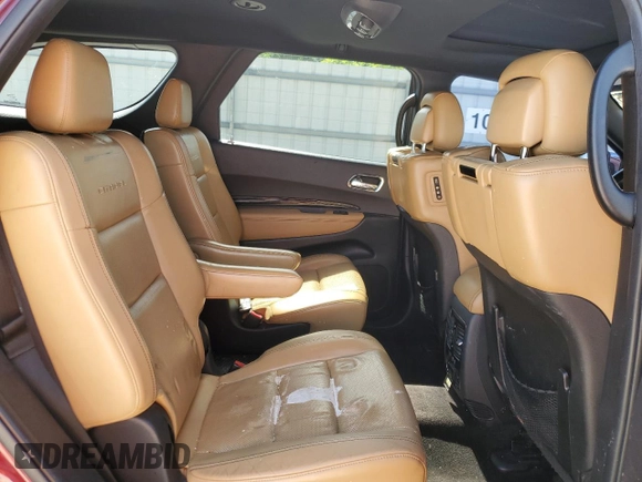 2016 Dodge Durango Citadel z VIN 1C4RDJEG5GC315621, wystawiony jako Copart lot #55091595 z przebiegiem 164 227 mil mil oraz Czysty tytuł • Clean title. Historia ofert i sprzedaży dostępna na DreamBid. Obrazek 11.