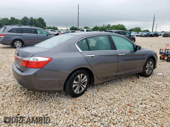 2013 Honda Accord LX z VIN 1HGCR2F33DA264525, wystawiony jako Copart lot #58628805 z przebiegiem 118 763 mil mil oraz Szkoda całkowita • Salvage title. Historia ofert i sprzedaży dostępna na DreamBid. Obrazek 3.