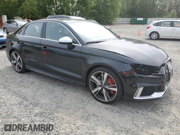 2017 Audi RS 3 с VIN WUABWGFF1H1900507, выставлен на аукционе Copart как лот 61598385 с пробегом 40 960 миль миль и Списание • Salvage title. История ставок и продаж доступна на DreamBid. Изображение 4.