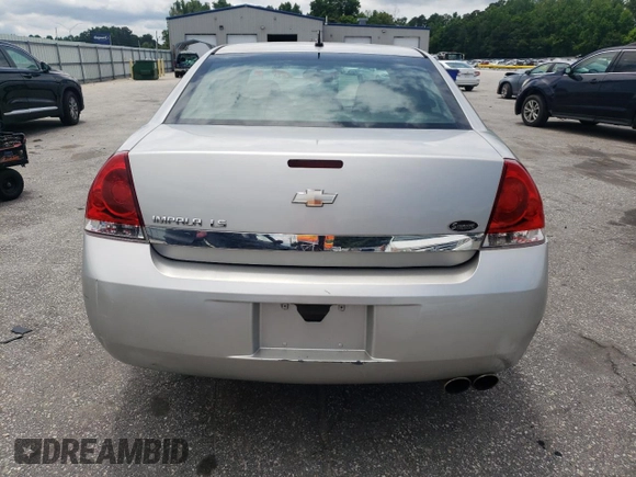 2008 Chevrolet Impala LS z VIN 2G1WB58N681355961, wystawiony jako Copart lot #58925385 z przebiegiem 109 650 mil mil oraz Szkoda całkowita • Salvage title. Historia ofert i sprzedaży dostępna na DreamBid. Obrazek 6.