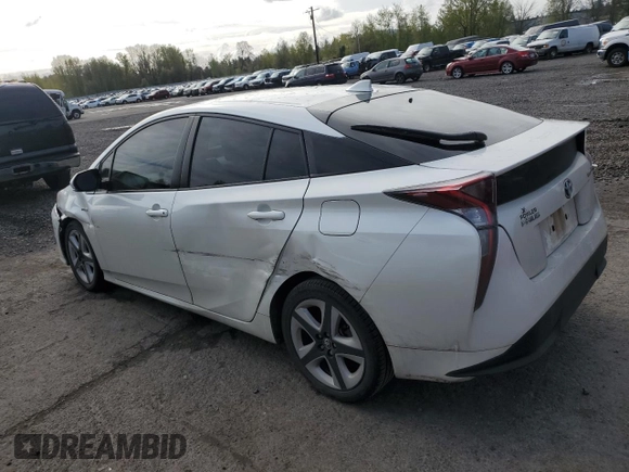 2016 Toyota Prius Four with VIN JTDKARFU2G3027374, listed as a Copart auction lot 51896125 with 128,734 mi miles and Salvage Title. Bid and sale history available at DreamBid. Image 2.